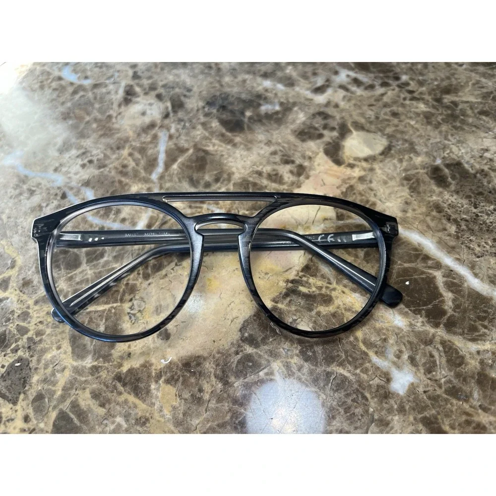 Maui Jim Ah Dang! Sunglasses MJ781-11MS Gray Striped frames 51.1-19-140 Italy